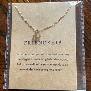 New friendship chain color gold.